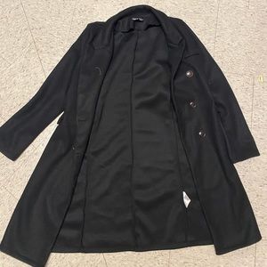 Shein Black Overcoat